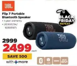 HiFi Corp JBL Flip 7 Portable Bluetooth Speaker offer