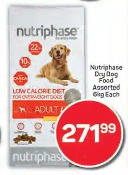 Pick n Pay Nutriphase Dry Dog Food Assorted 6kg Each offer