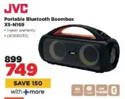 HiFi Corp JVC Portable Bluetooth Boombox XS-N169 offer