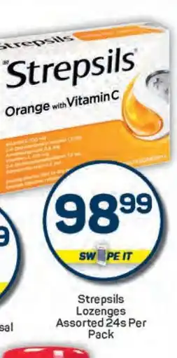 Pick n Pay Strepsils Lozenges Assorted 24s Per Pack offer