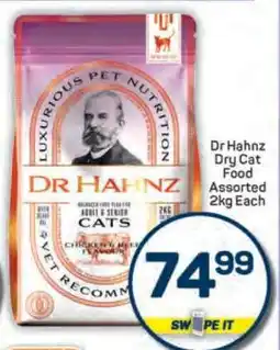 Pick n Pay Dr Hahnz Dry Cat Food Assorted 2kg Each offer