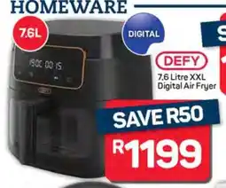 Pick n Pay 7.6 Litre XXL Digital Air Fryer offer