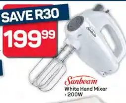 Pick n Pay Sunbeam White Hand Mixer offer