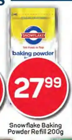 Pick n Pay Snowflake Baking Powder Refill 200g offer