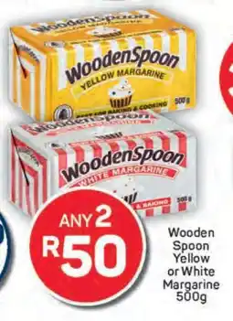 Pick n Pay Wooden Spoon Yellow or White Margarine 500g offer