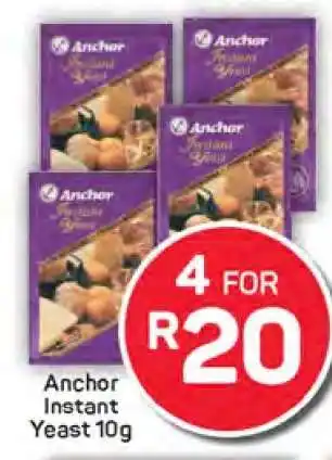 Pick n Pay Anchor Instant Yeast 10g offer