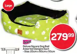 Pick n Pay Deluxe Square Dog Bed offer
