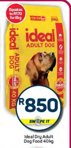 Pick n Pay Ideal Dry Adult Dog Food 40kg offer