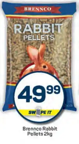 Pick n Pay Brennco Rabbit Pellets 2kg offer