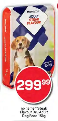Pick n Pay no name Steak Flavour Dry Adult Dog Food 15kg offer