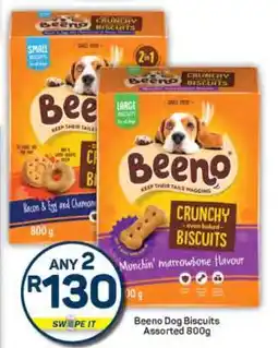 Pick n Pay Beeno Dog Biscuits Assorted 800g offer