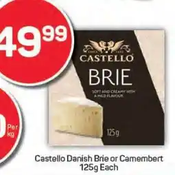 Pick n Pay Castello Danish Brie or Camembert 125g Each offer