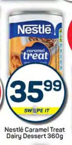 Pick n Pay Nestlé Caramel Treat Dairy Dessert 360g offer