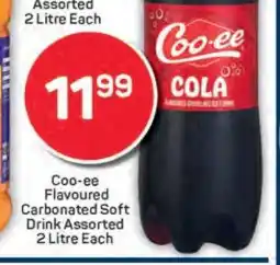 Pick n Pay Coo-ee Flavoured Carbonated Soft Drink Assorted 2 Litre Each offer