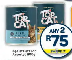 Pick n Pay Top Cat Cat Food Assorted 800g offer