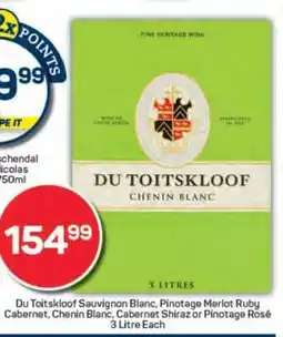 Pick n Pay Du Toitskloof Chenin Blanc offer