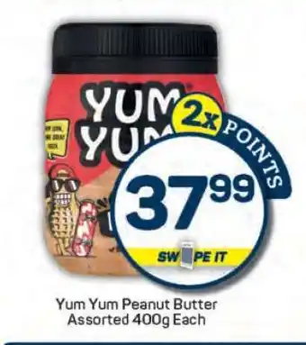 Pick n Pay Yum Yum Peanut Butter Assorted-400g Each offer