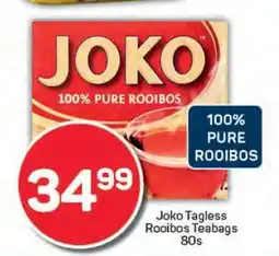 Pick n Pay Joko Tagless Rooibos Teabags 80s offer
