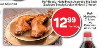 Pick n Pay PnP Marinated Chicken Leg Quarters Assorted offer