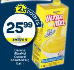 Pick n Pay Danone Ultramel Custard Assorted 1kg Each offer
