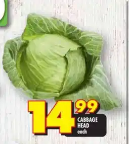 Shoprite CABBAGE HEAD offer