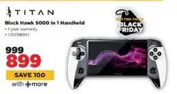 HiFi Corp Titan Black Hawk 5000 in 1 Handheld offer