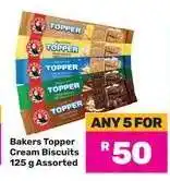 Game BAKERS TOPPER CREAM BISCUITS offer