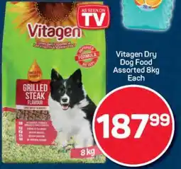 Pick n Pay Vitagen Dry Dog Food Assorted 8kg Each offer
