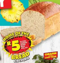 Shoprite In-Store Standard Brown Bread offer