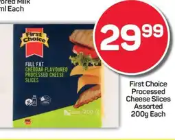 Pick n Pay First Choice Processed Cheese Slices Assorted 200g Each offer