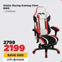 HiFi Corp Sektor Racing Gaming Chair BWR offer