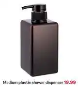 PEP Medium Plastic Shower Dispenser offer
