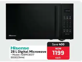 Makro Hisense 28 L Digital Microwave offer
