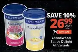 Checkers Lancewood Sauce Delight offer