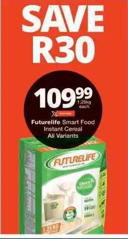 Checkers Futurelife Smart Food Instant Cereal offer