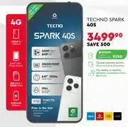 Edgars Tecno Spark 40S offer