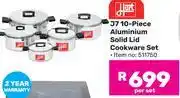 Game Hart J7 10 Piece Aluminium Solid Lid Cookware Set 511750 offer