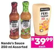 Game Nando's Sauce Assorted-250ml offer