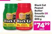Game Black Cat Peanut Butter Smooth Or Crunchy-800g offer