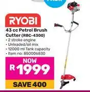 Game Ryobi 43cc Petrol Brush Cutter RBC-4300 850006830 offer