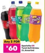 Game Sparletta Or Twist Soft Drinks Assorted-For Any 3 x 2L offer