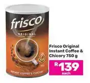 Game Frisco Original Instant Coffee & Chicory-750g offer