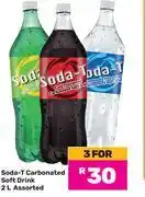 Game Soda T Carbonated Soft Drink Assorted-For 3 x 2L offer