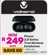Game Volkano Pisces 2.0 Series True Wireless Earphones 850000357/19277 offer