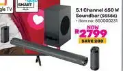 Game Skyworth 5.1 Channel 650W Soundbar SS586 850000231 offer