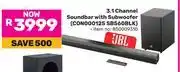 Game JBL 3.1 Channel Soundbar With Subwoofer CON000125 SB560BLK 850009310 offer