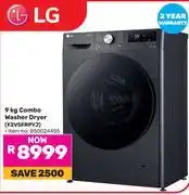 Game LG 9Kg Combo Washer/Dryer F2V5FRPYJ 850024455 offer