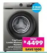 Game Hisense 7Kg Front Loader Washing Machine WFQP7012VMT 850001176 offer