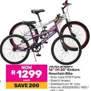Game Raleigh 16 Or 20 Enduro Mountain Bike-Each offer