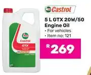 Game Castrol 5Ltr GTX 20W/50 Engine Oil offer